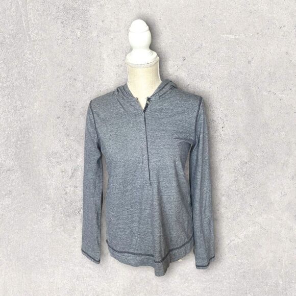 Eddie Bauer | EUC Hooded Henley Tee size M - Picture 1 of 7